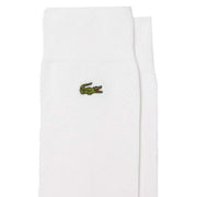 Lacoste White Long Cotton 5 Pack Socks