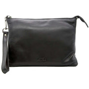 Lappella Black Yasmin Crossbody Clutch Bag