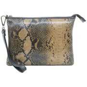 Lappella Brown Yasmin Crossbody Clutch Bag