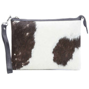 Lappella White Yasmin Crossbody Clutch Bag