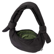 Lefrik Black Biwa Puffy Mirco Shoulder Bag