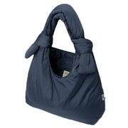 Lefrik Blue Biwa Puffy Shoulder Bag