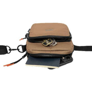 Lefrik Brown Tokyo Crossbody Bag