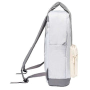 Lefrik Grey Capsule Stripes Concrete Block Backpack