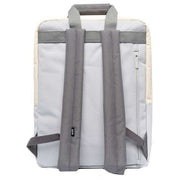 Lefrik Grey Daily 15" Stripes Concrete Block Backpack