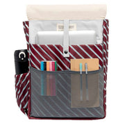 Lefrik Grey Handy Stripes Concrete Block Backpack