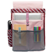 Lefrik Lilac Scout Stripes Backpack