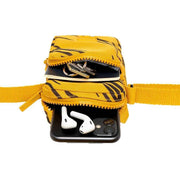 Lefrik Yellow Amsterdam Printed Tiger Shoulder Bag