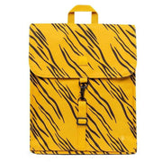 Lefrik Yellow Handy Mini Printed Tiger Backpack