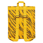 Lefrik Yellow Handy Mini Printed Tiger Backpack