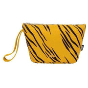 Lefrik Yellow Zoid S Printed Tiger Toiletry Bag