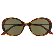 O'Neill Brown Round Butterfly Sunglasses