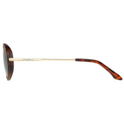 O'Neill Brown Round Butterfly Sunglasses