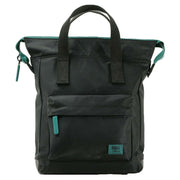 Roka Black Bantry B Small All Black Recycled Nylon Backpack