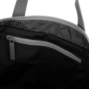 Roka Black Blackfriars M Large Recycled Nylon Messenger Bag