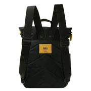 Roka Black Canfield B Small All Black Recycled Nylon Backpack