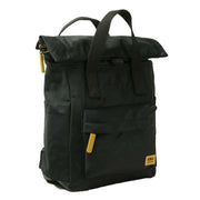 Roka Black Canfield B Small All Black Recycled Nylon Backpack