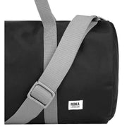 Roka Black City Medium Recycled Nylon Duffle Bag