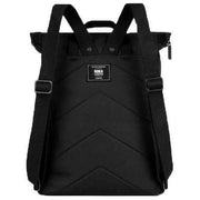 Roka Black Finchley A All Black Large Recycled Canvas Backpack