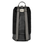 Roka Black Heathrow Large Recycled Canvas Duffle Bag