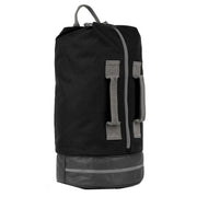 Roka Black Heathrow Large Recycled Canvas Duffle Bag