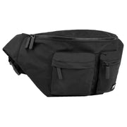 Roka Black Oval M XL Recycled Nylon Sling Bag