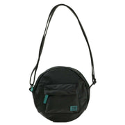 Roka Black Paddington B Small All Black Recycled Nylon Crossbody Bag