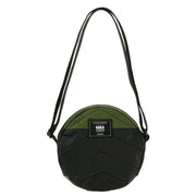 Roka Black Paddington B Small Creative Waste Two Tone Recycled Nylon Crossbody Bag