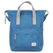 Roka Blue Bantry B Medium Recycled Canvas Backpack