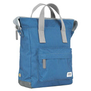 Roka Blue Bantry B Medium Recycled Canvas Backpack