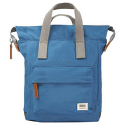 Roka Blue Bantry B Small Recycled Nylon Backpack