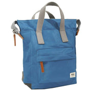 Roka Blue Bantry B Small Recycled Nylon Backpack