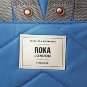 Roka Blue Bantry B Small Recycled Nylon Backpack