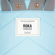 Roka Blue Bantry B Small Recycled Nylon Backpack