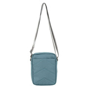 Roka Blue Bond Recycled Canvas Crossbody Bag