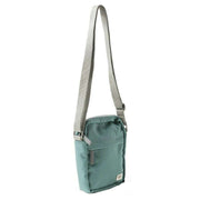 Roka Blue Bond Recycled Canvas Crossbody Bag