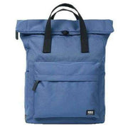 Roka Blue Canfield B Medium Black Label Recycled Canvas Backpack