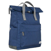 Roka Blue Canfield B Medium Recycled Canvas Backpack