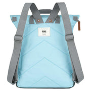 Roka Blue Canfield B Medium Recycled Nylon Backpack