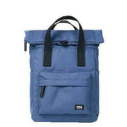 Roka Blue Canfield B Small Black Label Recycled Canvas Backpack