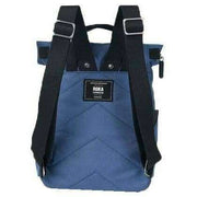 Roka Blue Canfield B Small Black Label Recycled Canvas Backpack