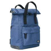 Roka Blue Canfield B Small Black Label Recycled Canvas Backpack