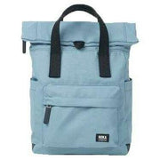 Roka Blue Canfield B Small Black Label Recycled Canvas Backpack