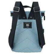 Roka Blue Canfield B Small Black Label Recycled Canvas Backpack