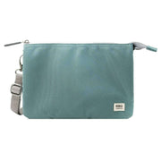 Roka Blue Carnaby XL Recycled Canvas Crossbody Bag