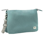 Roka Blue Carnaby XL Recycled Canvas Crossbody Bag