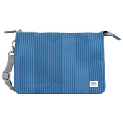 Roka Blue Carnaby XL Recycled Canvas Crossbody Bag