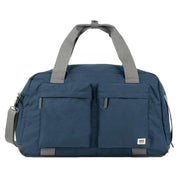 Roka Blue Gatwick Large Recycled Canvas Duffle Bag