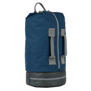 Roka Blue Heathrow Large Recycled Canvas Duffle Bag