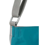 Roka Blue Kennington B Medium Creative Waste Colour Block Recycled Nylon Crossbody Bag